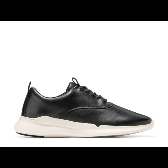 Cole Haan Grand Crosscourt Runox Sneaker Black Leather Size 8.5 - Picture 3 of 9